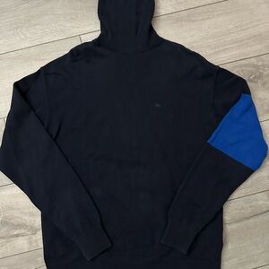 Calvin Klein Jeans Navy and Royal Blue Turtleneck Sweater